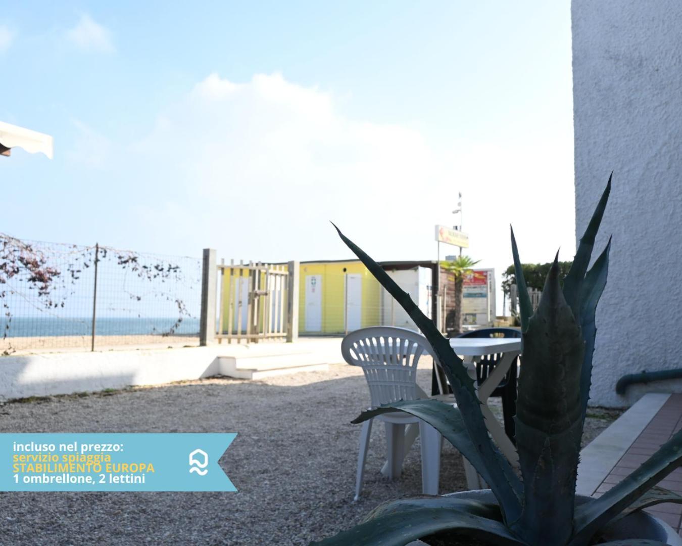 Rs316 - Marcelli, Bilocale In Residence Fronte Mare Pt Luaran gambar