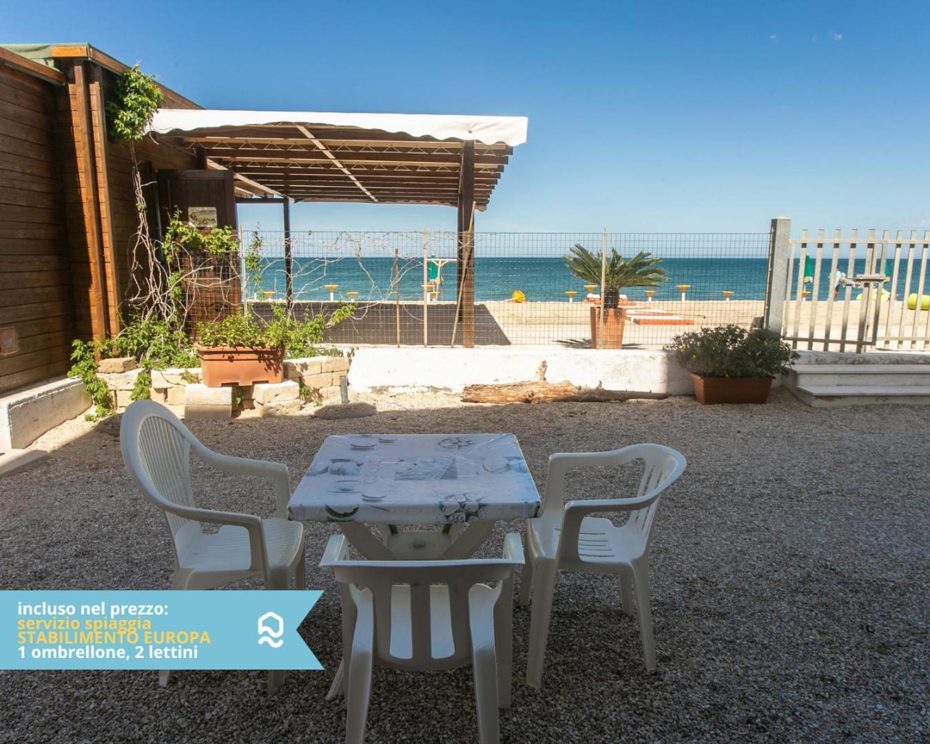 Rs316 - Marcelli, Bilocale In Residence Fronte Mare Pt Luaran gambar